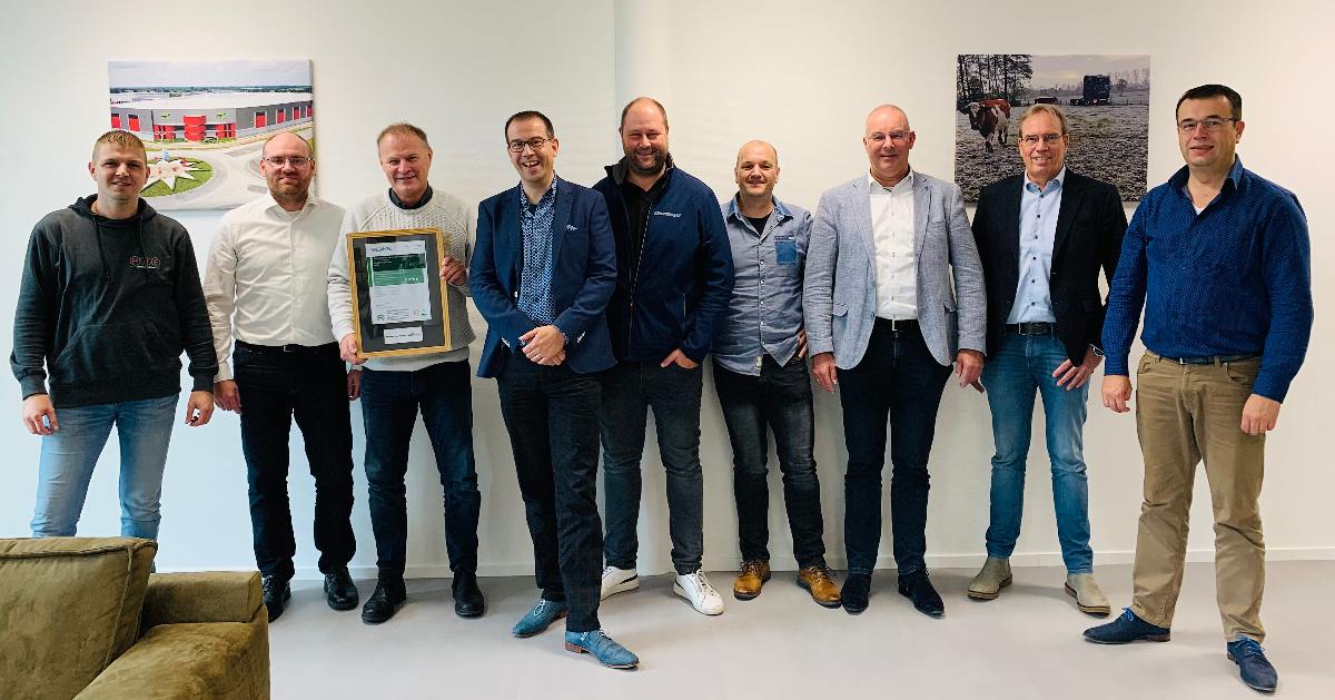 Official presentation of the BREEAM certificate - AG Logistics Services